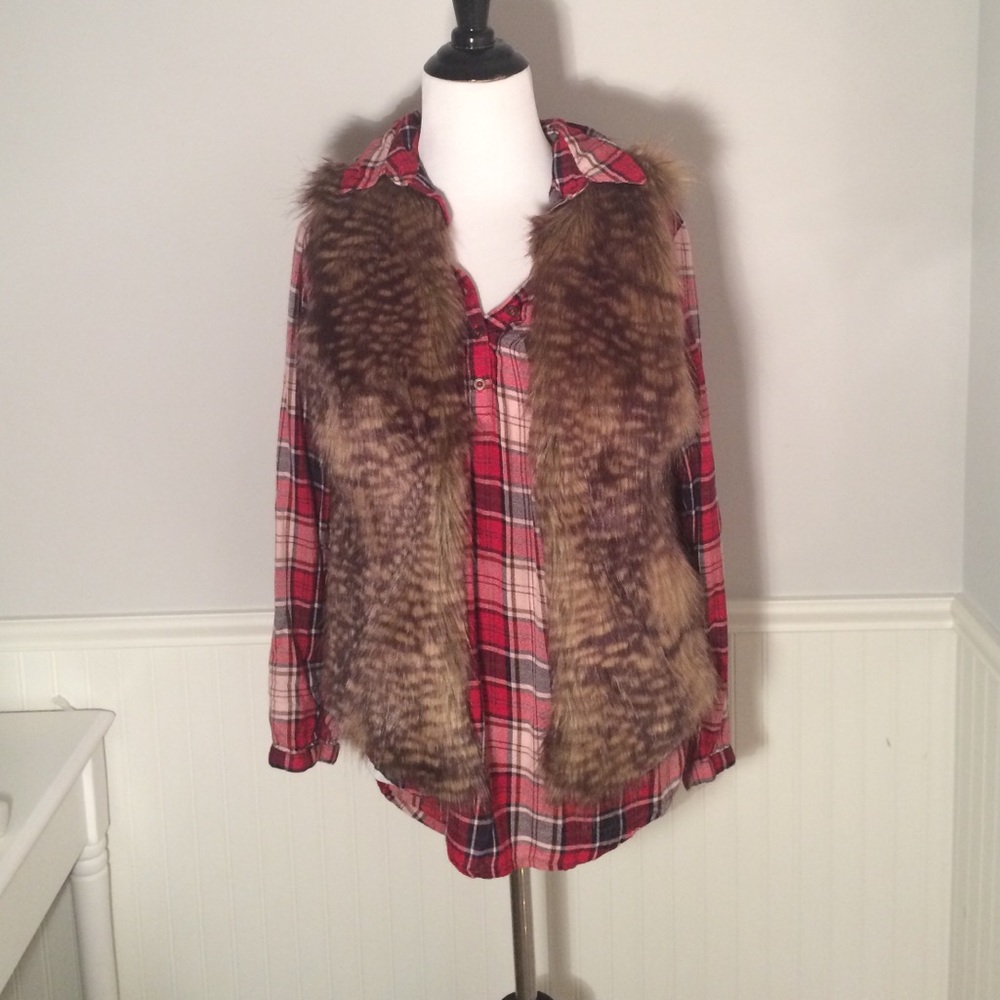 Faux Fur vest